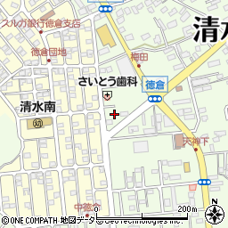 静岡県駿東郡清水町徳倉1590周辺の地図
