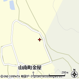 兵庫県丹波市山南町金屋138周辺の地図