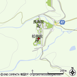 松禅院周辺の地図