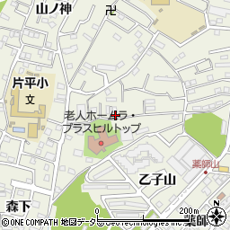 愛知県名古屋市緑区鳴海町三高根周辺の地図