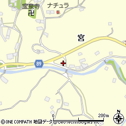 千葉県鴨川市宮1117周辺の地図