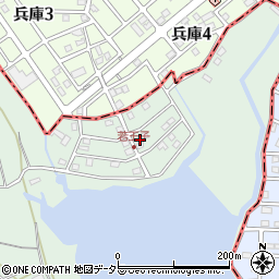 愛知県豊明市沓掛町若王子周辺の地図
