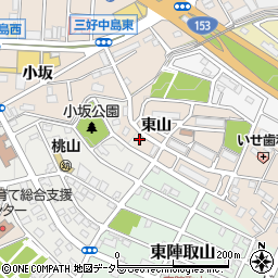 祖父江硝子店周辺の地図