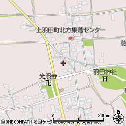 滋賀県東近江市上羽田町2232周辺の地図