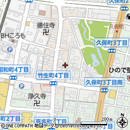 愛知県豊田市竹生町4丁目60周辺の地図