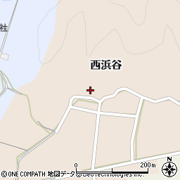 兵庫県丹波篠山市西浜谷291周辺の地図