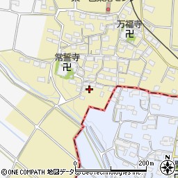 三重県いなべ市員弁町東一色473周辺の地図