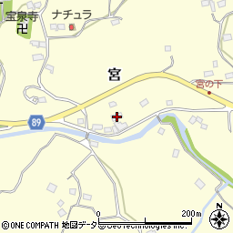 千葉県鴨川市宮1125周辺の地図