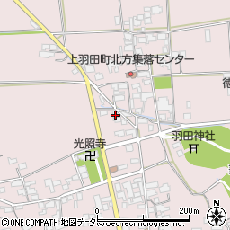 滋賀県東近江市上羽田町2233周辺の地図