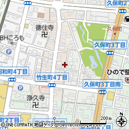 愛知県豊田市竹生町4丁目64周辺の地図