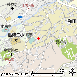 静岡県熱海市和田町8周辺の地図