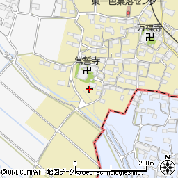 三重県いなべ市員弁町東一色424周辺の地図