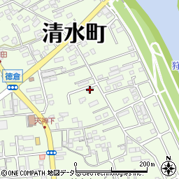 静岡県駿東郡清水町徳倉1618周辺の地図