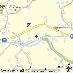 千葉県鴨川市宮1127周辺の地図