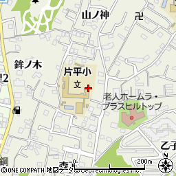 愛知県名古屋市緑区鳴海町（片平）周辺の地図