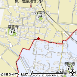 三重県いなべ市員弁町東一色535周辺の地図