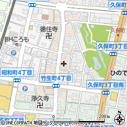 愛知県豊田市竹生町4丁目62周辺の地図