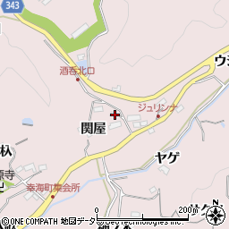 愛知県豊田市幸海町関屋9周辺の地図