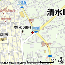 静岡県駿東郡清水町徳倉1576周辺の地図