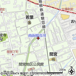 静岡県田方郡函南町間宮858-6周辺の地図