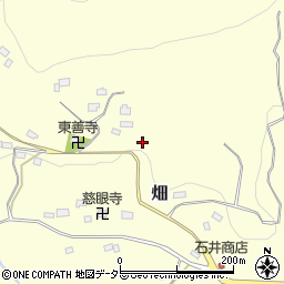 千葉県鴨川市畑610周辺の地図