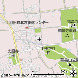 滋賀県東近江市上羽田町2294周辺の地図
