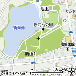愛知県名古屋市緑区鳴海町池上周辺の地図
