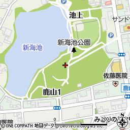 愛知県名古屋市緑区鳴海町（池上）周辺の地図