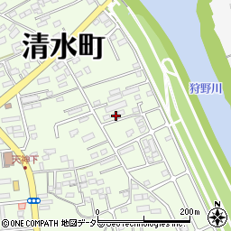 静岡県駿東郡清水町徳倉1678周辺の地図