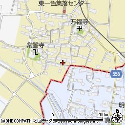 三重県いなべ市員弁町東一色525周辺の地図