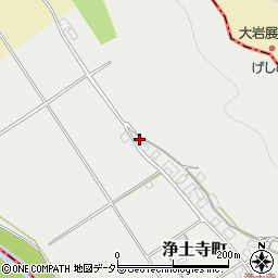 滋賀県近江八幡市浄土寺町周辺の地図