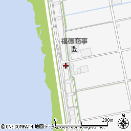 三重県桑名郡木曽岬町加路戸602周辺の地図