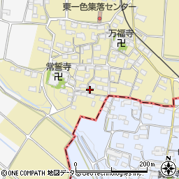 三重県いなべ市員弁町東一色520周辺の地図