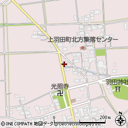 滋賀県東近江市上羽田町2353周辺の地図