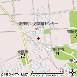 滋賀県東近江市上羽田町2318周辺の地図