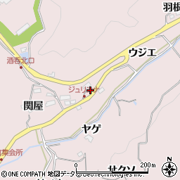 愛知県豊田市幸海町ジュリンナ4周辺の地図