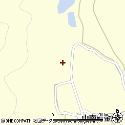 兵庫県丹波市山南町金屋220-2周辺の地図