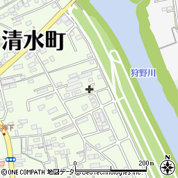 静岡県駿東郡清水町徳倉1677周辺の地図