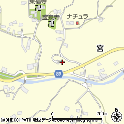 千葉県鴨川市宮1101周辺の地図