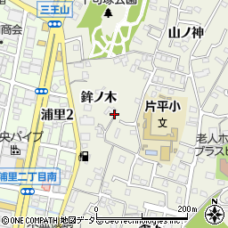 愛知県名古屋市緑区鳴海町鉾ノ木周辺の地図