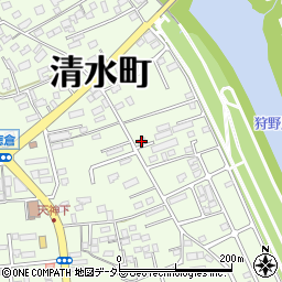 静岡県駿東郡清水町徳倉1674周辺の地図