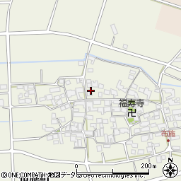 滋賀県東近江市布施町周辺の地図