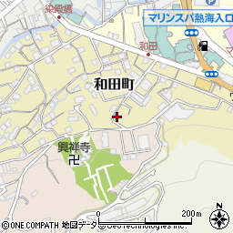 静岡県熱海市和田町16-34周辺の地図