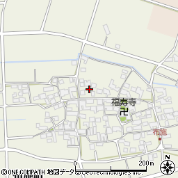 布施神社周辺の地図