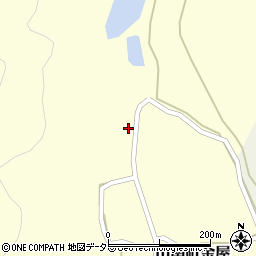 兵庫県丹波市山南町金屋210周辺の地図