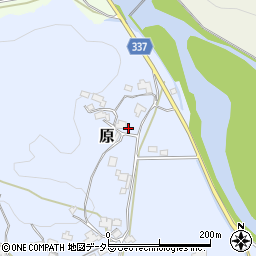 岡山県苫田郡鏡野町原458周辺の地図