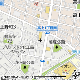 株式会社ホームドライ　トヨタ生協メグリア加茂川店周辺の地図