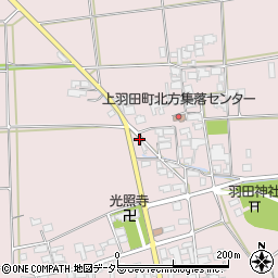 滋賀県東近江市上羽田町2352周辺の地図