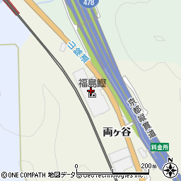 福島鰹周辺の地図