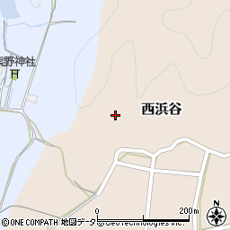 兵庫県丹波篠山市西浜谷562-1周辺の地図